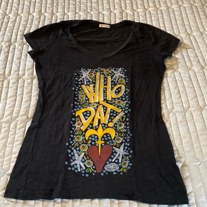 New Orleans Saints ⚜️ Who Dat burnout tee